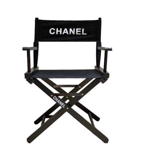 chanel directors chair white|coco chanel director's chair.